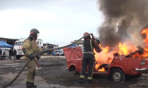 В России пожар и взрывы, фото: youtube.com