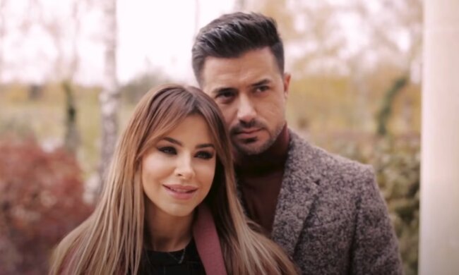 Ани Лорак с экс-супругом. Скриншот с видео на Youtube