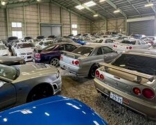 Заброшенный гараж с легендарными спорткарами