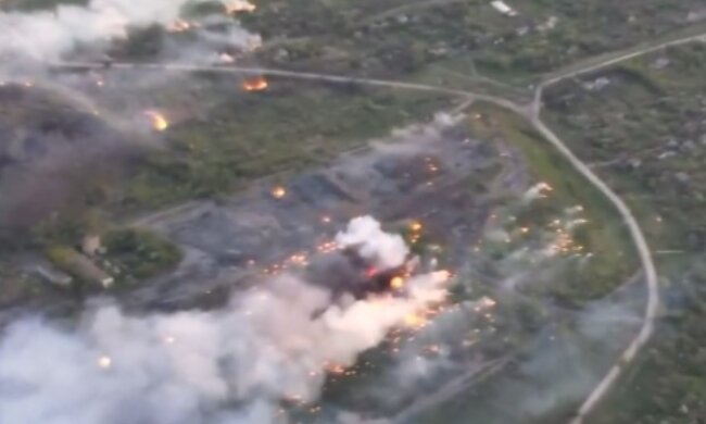 Красивий салют: ЗСУ знищили Російські "урагани". Відео