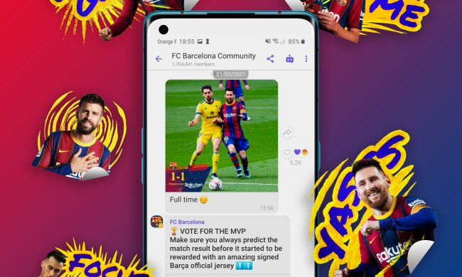 Viber проведе серію сумісних ініціатив разом із ФК “Барселона” у 2021 році