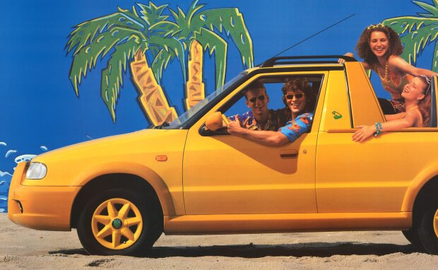 Skoda Felicia Fun, кадр с видео