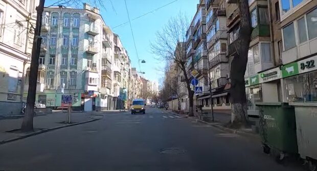 Езда по Киеву: скрин с видео