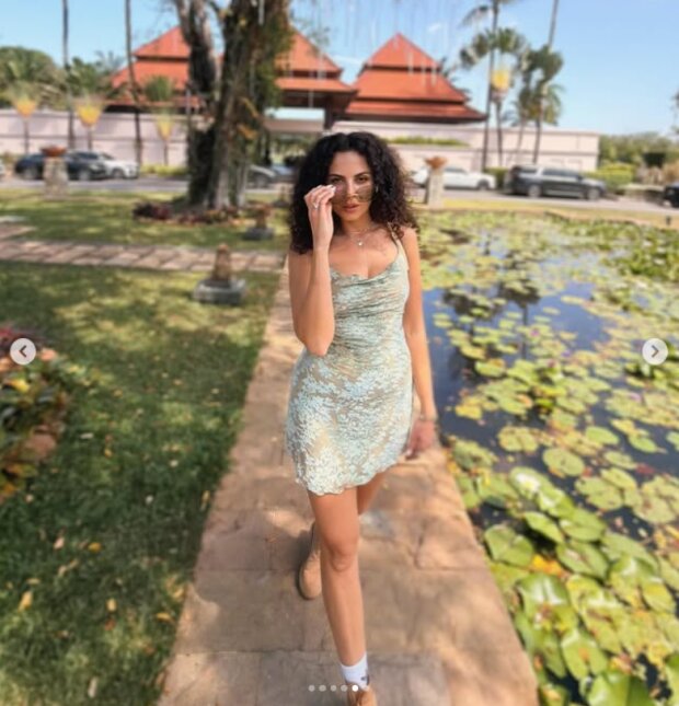 Скрин публикации Насти Каменских