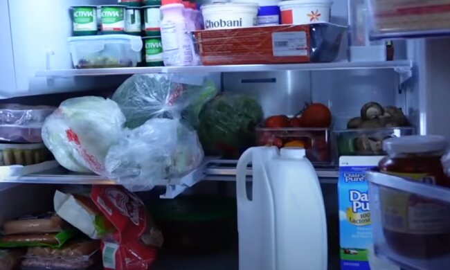 Продукти: скрін з відео