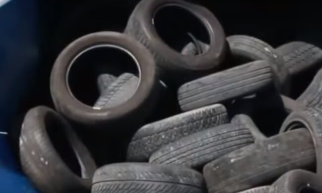 Шины: скрин с видео