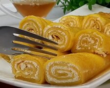 Млинці з гарбузом