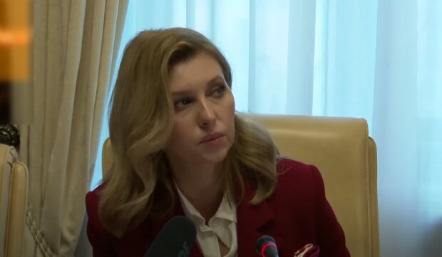Елена Зеленская. Скриншот с видео на Youtube