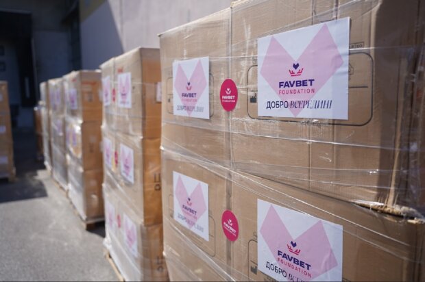 В Украину из Хорватии отправлено 40 тонн гуманитарной помощи при содействии Favbet Foundation