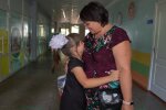 Школа, ученица, кадр с видео