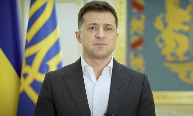 Президент України Володимир Зеленський. Фото: скріншот YouTube-відео.