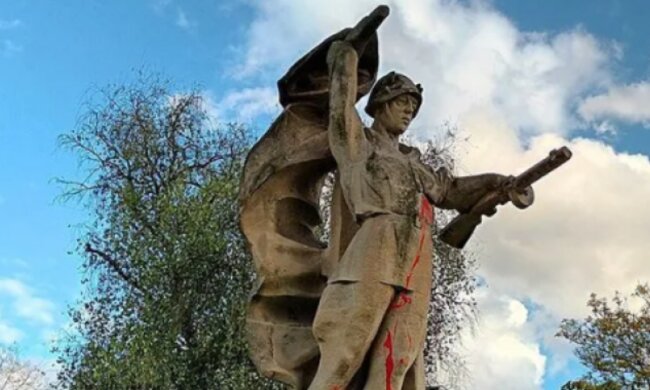 Фото памятника в Чехии