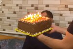 День рождения: скрин с видео