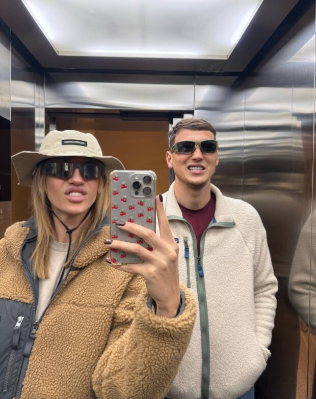 Леся Никитюк с мужем