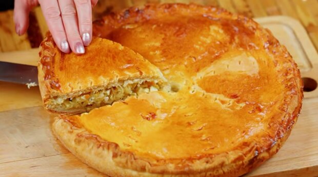 Пирог с капустой