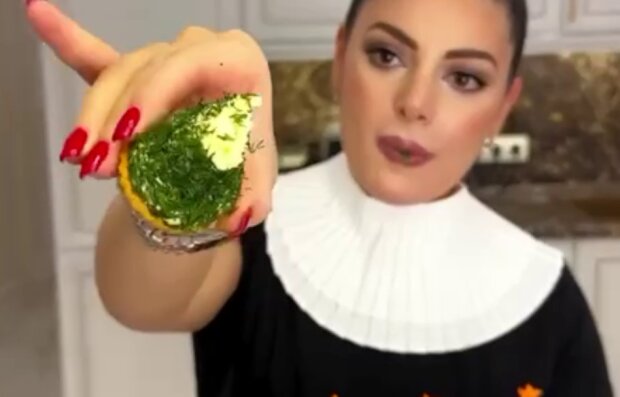 Закуска "Ялинка", кадр з відео