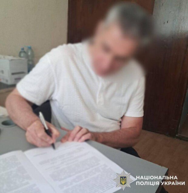 Водитель, который ударил Тоню Матвиенко, фото: Нацполиция