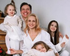 Лилия Ребрик с семьей, фото из соцсетей