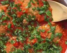 Курица по-венгерски, кадр из видео