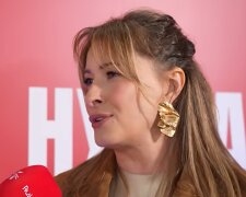 Олена Кравець, кадр з інтерв'ю