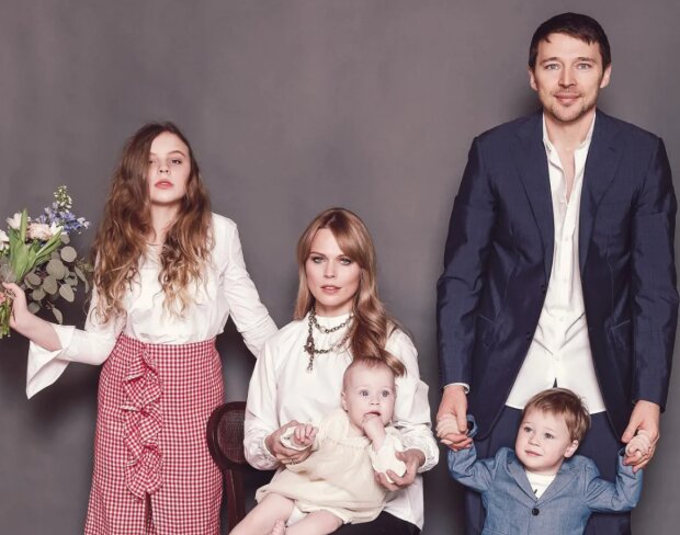 Ольга Фреймут з родиною, фото із соцмереж