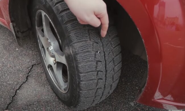 Грижа на колесі: скрін з відео