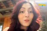 Маша Полякова, кадр с видео