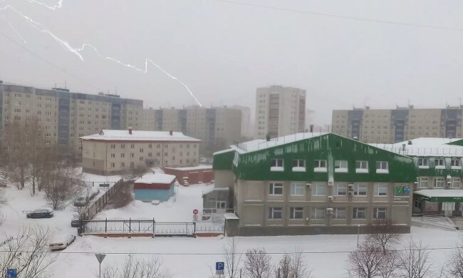 Зимова гроза. В Україні зафіксовано рідкісний погодний феномен