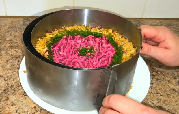 Салат "Діана", кадр з відео