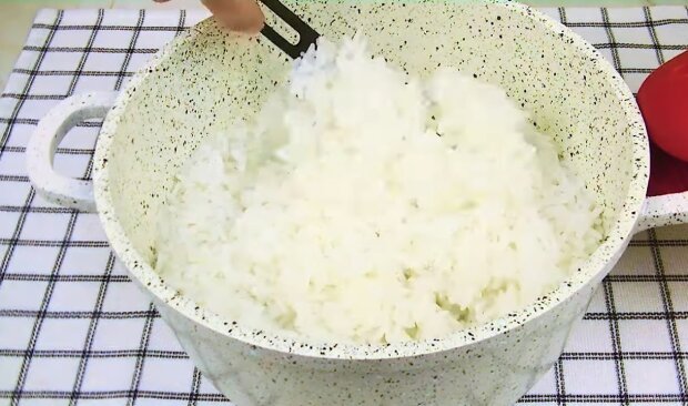 Белый рис. Фото: скриншот: Youtube-видео