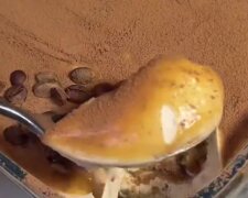 Карамельний тірамісу, кадр з відео