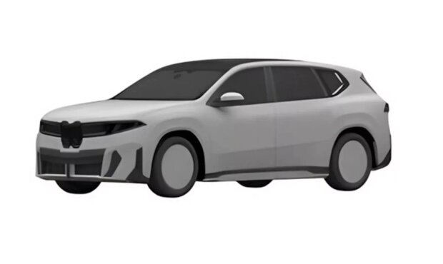 Патентные изображения BMW iX3
