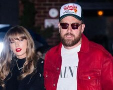 Тейлор Свифт и Тревис Келси, фото из соцсетей