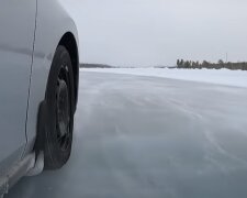 Зимние шины: скрин с видео