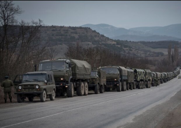 Российские военные в Крыму