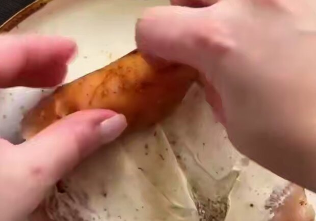 Курячі рулетики, кадр з відео