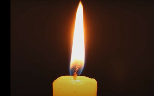 Свічка пам'яті. Фото: скріншот YouTube-відео