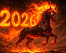 Символ 2026 року, Червоний Кінь, зображення: Pinterest